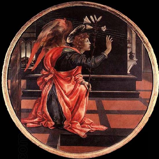 LIPPI, Filippino Gabriel from the Annunciation